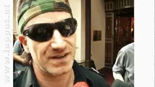 U2 Bono in Wien + Interview im Grandhotel Vienna