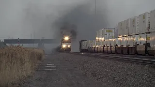 Don't Blow Up! Serious Locomotive Issues on a Loaded Norfolk Southern Train