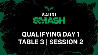 LIVE! | T3 | Qualifying Day 1 | Saudi Smash 2024 | Session 2