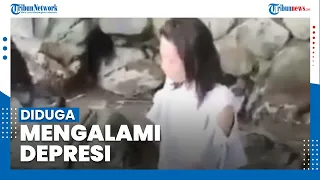 Fakta Di Balik Video Wanita Duduk Berdiam Diri di Pinggir Pantai, Diduga Alami Depresi