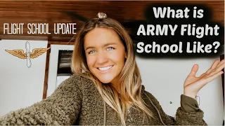 What is ARMY Flight school like? // FLIGHT SCHOOL UPDATE 2023