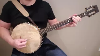 "Swallowtail Jig" on Irish tenor banjo