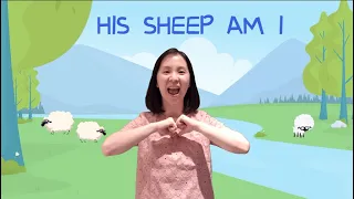 His Sheep Am I | Action Song | Christian Children Song