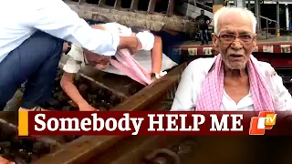 Watch: Alert Loco Pilot Halts Train On Time, Senior Citizen Narrowly Escapes Death In Mumbai