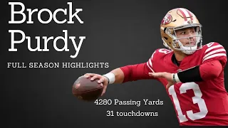 Brock Purdy Full 2023-24 Regular Season Highlights