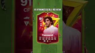 91 Francescoli Review in EA FC 24 #shorts #short #fc24 #eafc24 #golazo #francescoli