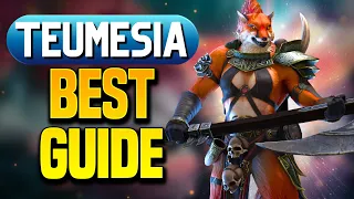 TEUMESIA | GAME'S BEST CONTROL & DAMAGE BLEND! (Build & Guide)