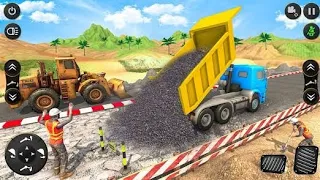 Town Road Construction Simulator 3D Game - Road Construction Simulator Game - Android Gameplay