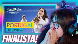 iolanda - Grito (LIVE) | Portugal 🇵🇹 First Semi-Final Eurovision 2024 | REACTION