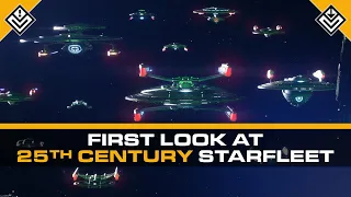 A First Look At The 25th Century Starfleet | Star Trek
