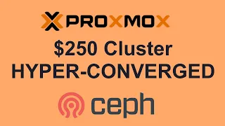 $250 Proxmox Cluster gets HYPER-CONVERGED with Ceph! Basic Ceph, RADOS, and RBD for Proxmox VMs
