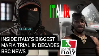 Inside Italy's biggest mafia trial in decades - BBC News ( AMERICAN REACTION VIDEO) 😈🫣🌎🤷🏾‍♂️🔋