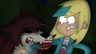 Werewolf Luna saves Sam from a Wild Wolf! “Loud House” Part 2