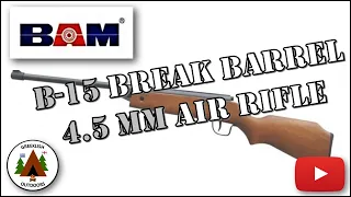 Fantastic Budget Friendly Air Rifle. The BAM B-15 (4.5 mm) .177 cal