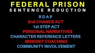 Federal Prison & Sentence Reduction - RDAP DAN