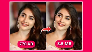 How To Increase Photo Quality | Increase Photo Quality | Low To High Resolution | HD Quality