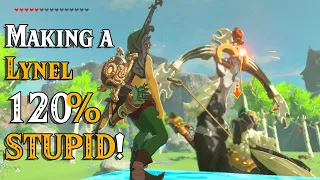 Making a Lynel 120% STUPID in Zelda Breath of the Wild