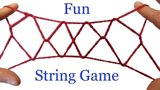 String Tricks! How To Do The Jacob's Ladder String Figure Step By Step