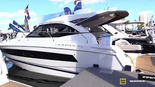 2019 Jeanneau Leader 36 Motor Yacht - Walkaround - 2018 Fort Lauderdale Boat Show