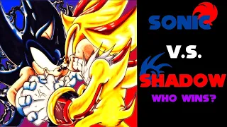 Sonic V.S. Shadow - Who Would Win NOW?