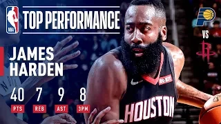 James Harden DROPS 40 Against The Pacers | November 11, 2018