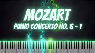 Mozart- Piano Concerto No. 6 In B flat Major K. 238 (Movement 1) [Reinecke Cadenza]