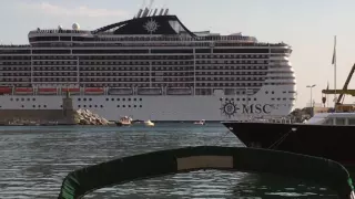 Msc Fantasia partenza da Genova