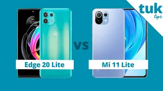 Edge 20 Lite vs Mi 11 Lite - Diferenças! Comparativo | Especificações