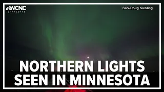 Northern Lights seen in Minnesota