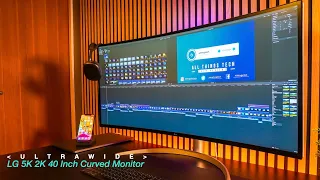 NEW HUGE LG 5K 2K UltraWide Monitor LG40WP95C | Full Review