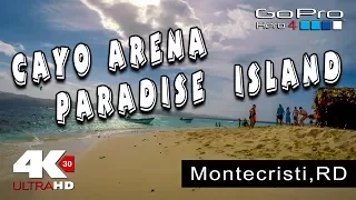 PARADISE ISLAND | CAYO ARENA Adventure| 🇩🇴 4K Ultra HD