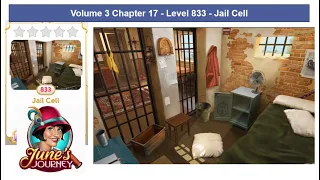 June's Journey - Volume 3 - Chapter 17 - Level 833 - Jail Cell (Complete Gameplay, in order)