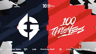 EG vs. 100 - Week 1 Day 2 | LCS Summer Split | Evil Geniuses vs. 100 Thieves (2022)