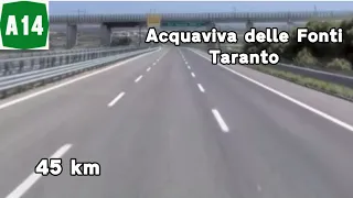 A14 - Acquaviva delle Fonti-Taranto