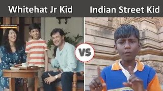 Whitehat jr kid vs Street kid | Education in India | Whitehat jr coding classes |The Mulk