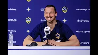 Full Press Conference: Zlatan Ibrahimovic after scoring two goals in LA Galaxy debut