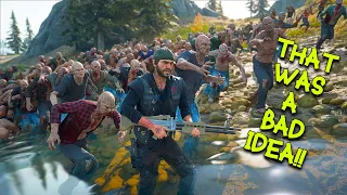 DAYS GONE PC - Can You Defeat 2000 Freakers At Once?? (999 Horde Everywhere Mod)