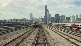 Metra BNSF Cab Car Ride!! (Riverside - Chicago Union Station) (8/8/23)