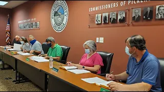 Pickens County Planning Commission August 2020