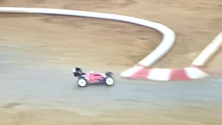 Battle of the SiKest at Thornhill Racing Circuit. Ryan Lutz Tekno Nitro Buggy