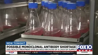 Possible Monoclonal Antibody shortage in Alabama