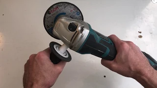 Makita 18v Cordless 4.5"-5" Angle Grinder Comparison and XAG06 Review