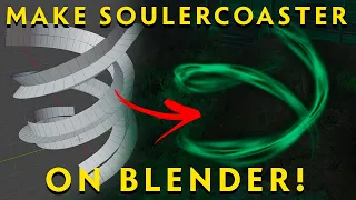 How to make Soulercoaster VFX on Blender/Unity! [Shadergraph]