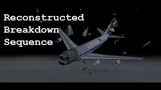 Pan Am 103 (Lockerbie Bombing) Reconstructed Breakdown Sequence | Air crash animation