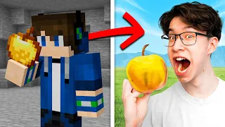 Anything My Friend EATS in Minecraft, He Eats in REAL LIFE!