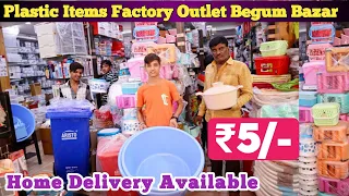 Wholesale Plastic Items With Prices In Begum Bazar Market | Best Business Idea | 1000+ Variety Items