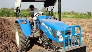 New Holland 5510 Excel with 2 mb  reversible plough