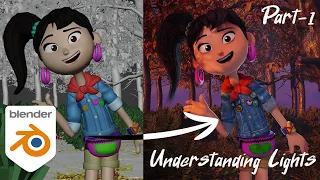 How to Create Disney-Style Lighting - Part [1/3] | Understanding Lights in Blender