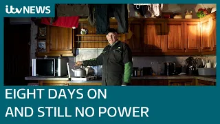 PM ‘concerned’ as 4,700 homes still without power eight days after Storm Arwen | ITV News