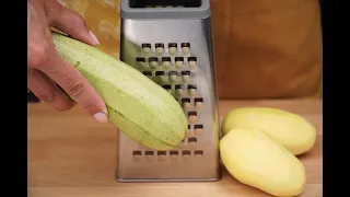How to Make Grate Zucchini and Potatoes - A Quick and Easy Dinner Recipe